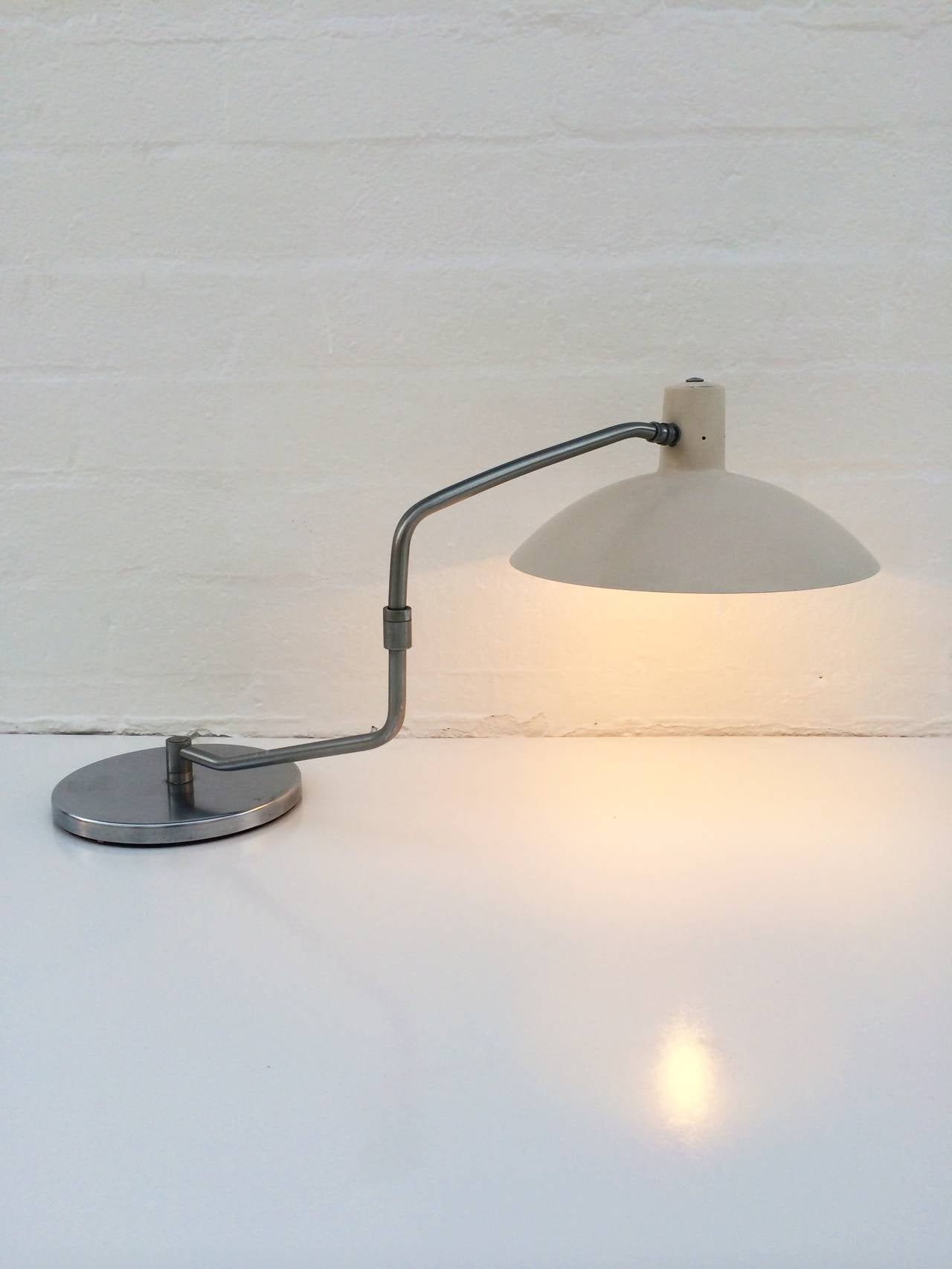 Mid-Century Modern Clay Michie Adjustable Desk Lamp for Knoll