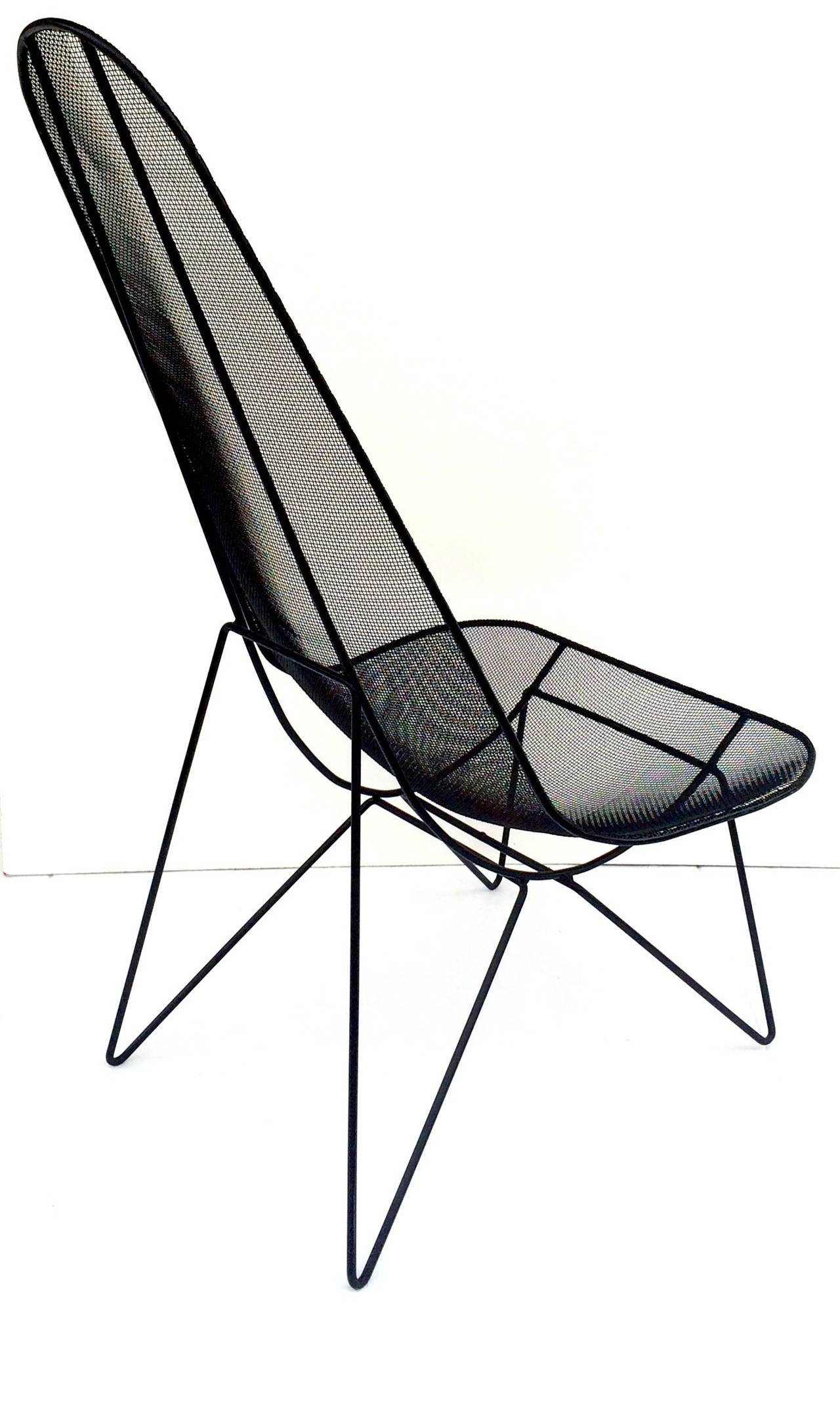 Steel Pair of Sol Bloom Scoop Chairs