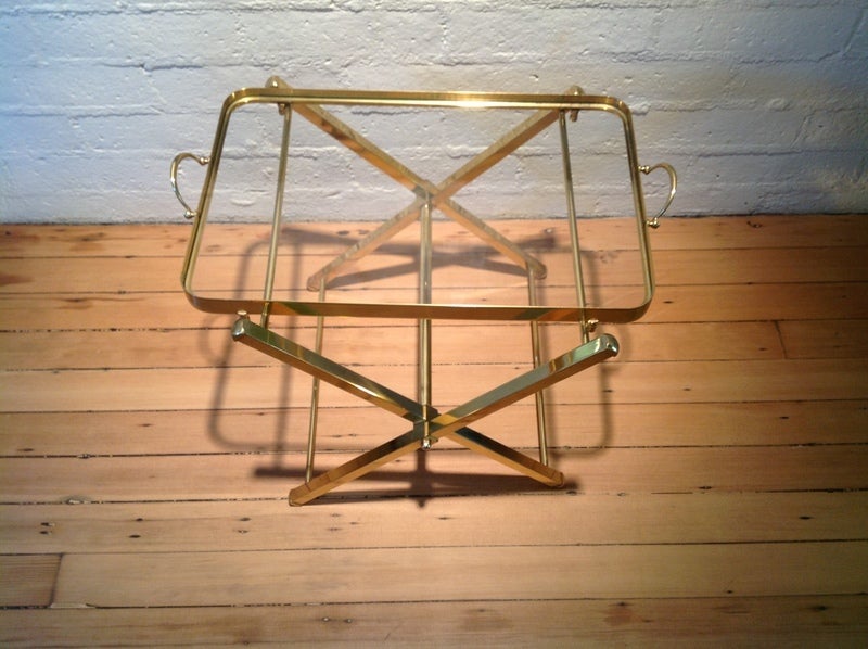 American Tray on stand by Charles Hollis Jones For Sale