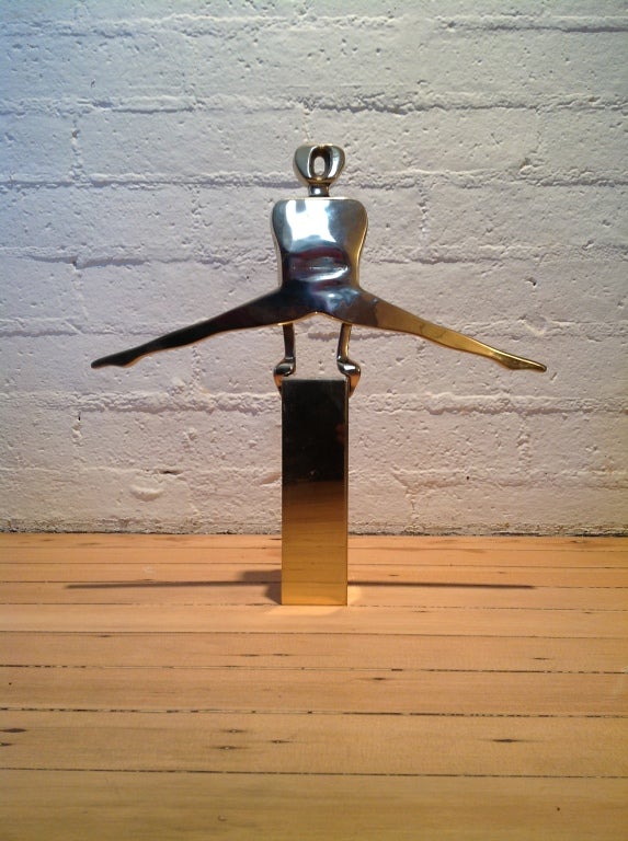 American Gymnast Sculpture by Dolbi Cashier