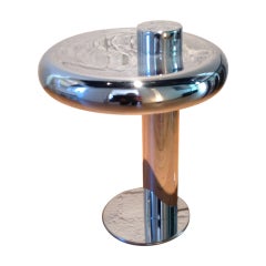 Chrome Laurel Table Lamp