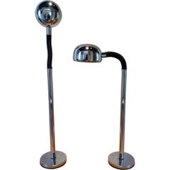 Pair of Periscopio Floor Lamps by Danilo & Corrado Aroldi