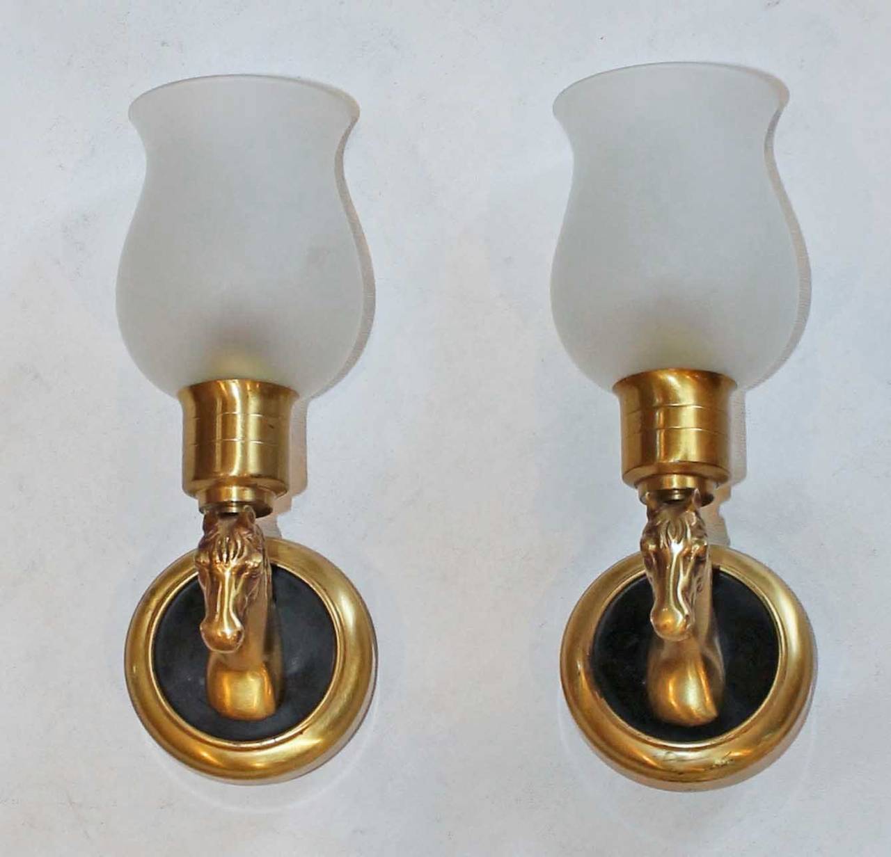 horse wall sconces