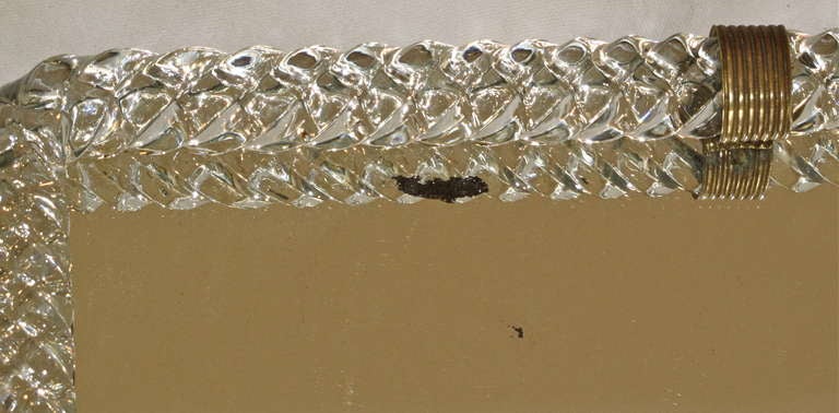 Murano Twisted Glass Rope Vanity Tray 3