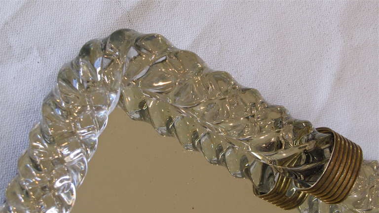 Murano Twisted Glass Rope Vanity Tray 2
