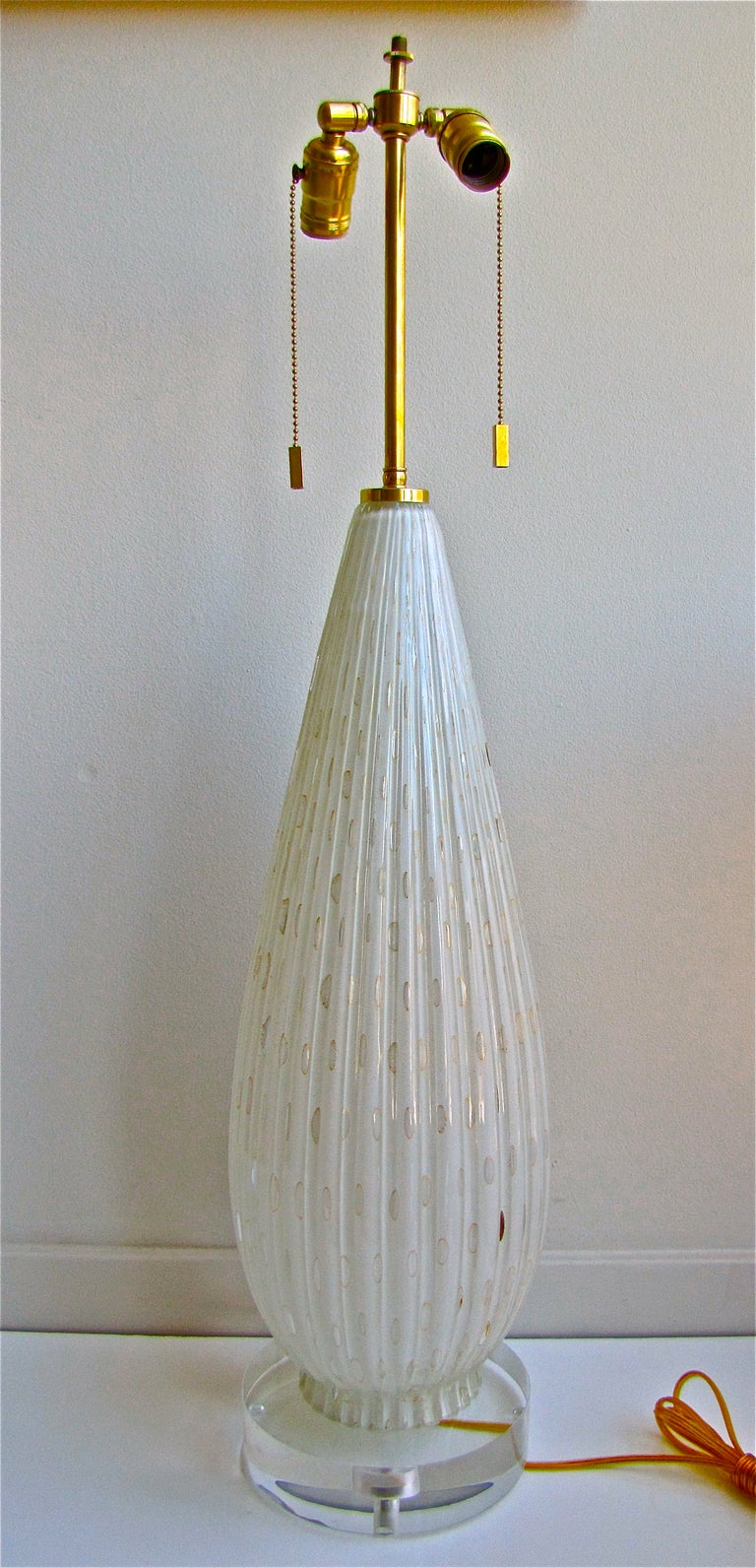 Tall Glass Table Lamps