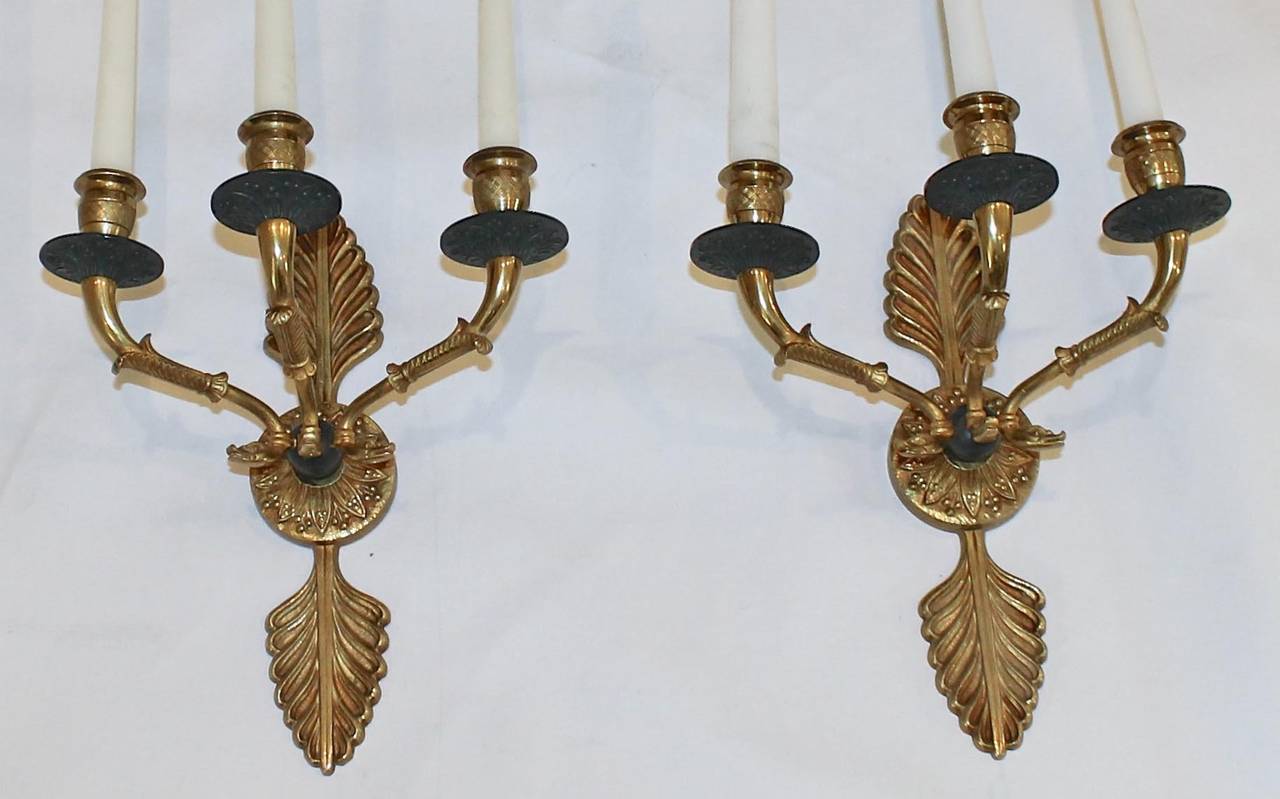 french style candle wall sconces