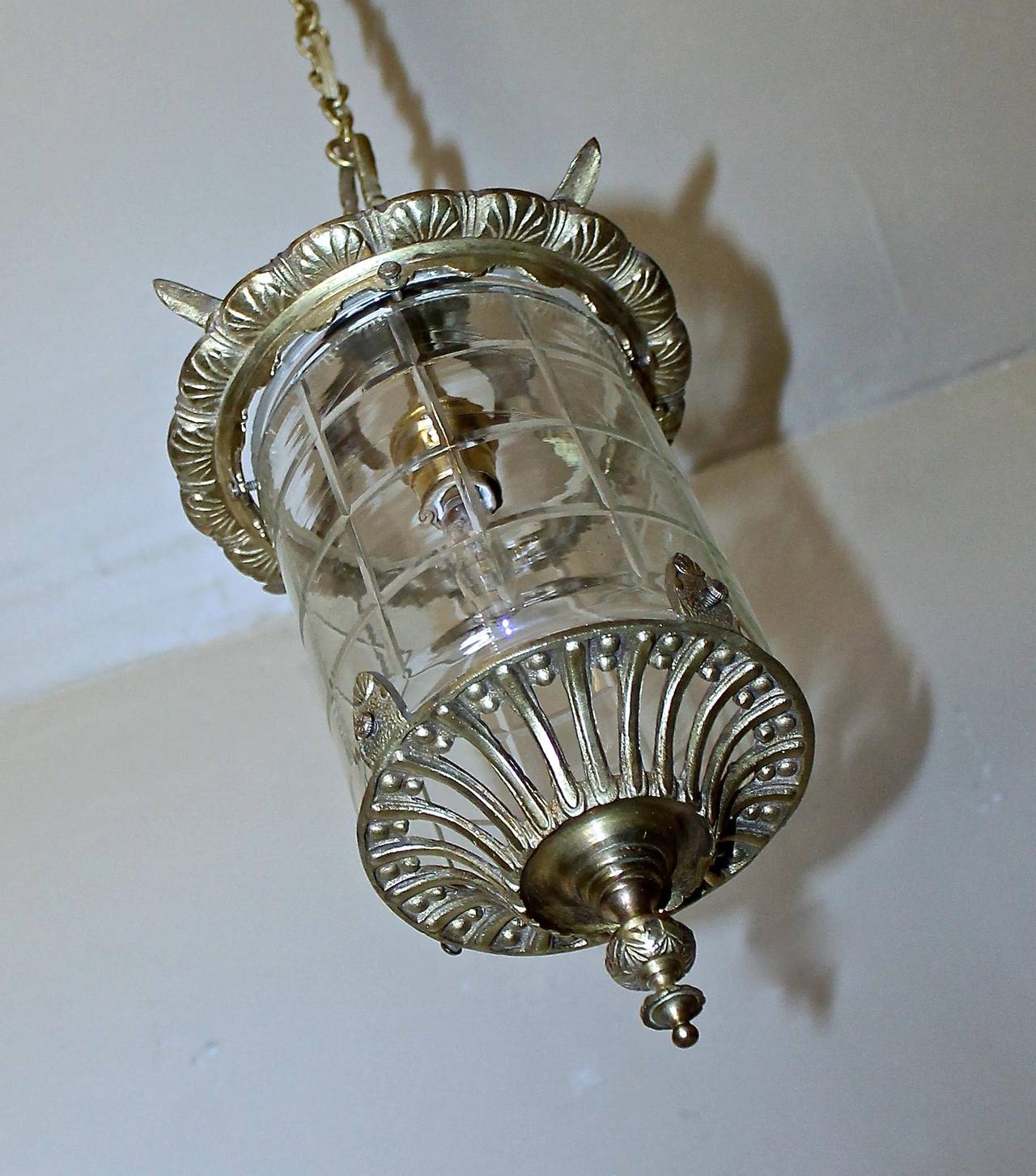 Diminutive French Hall Lantern Pendant 3