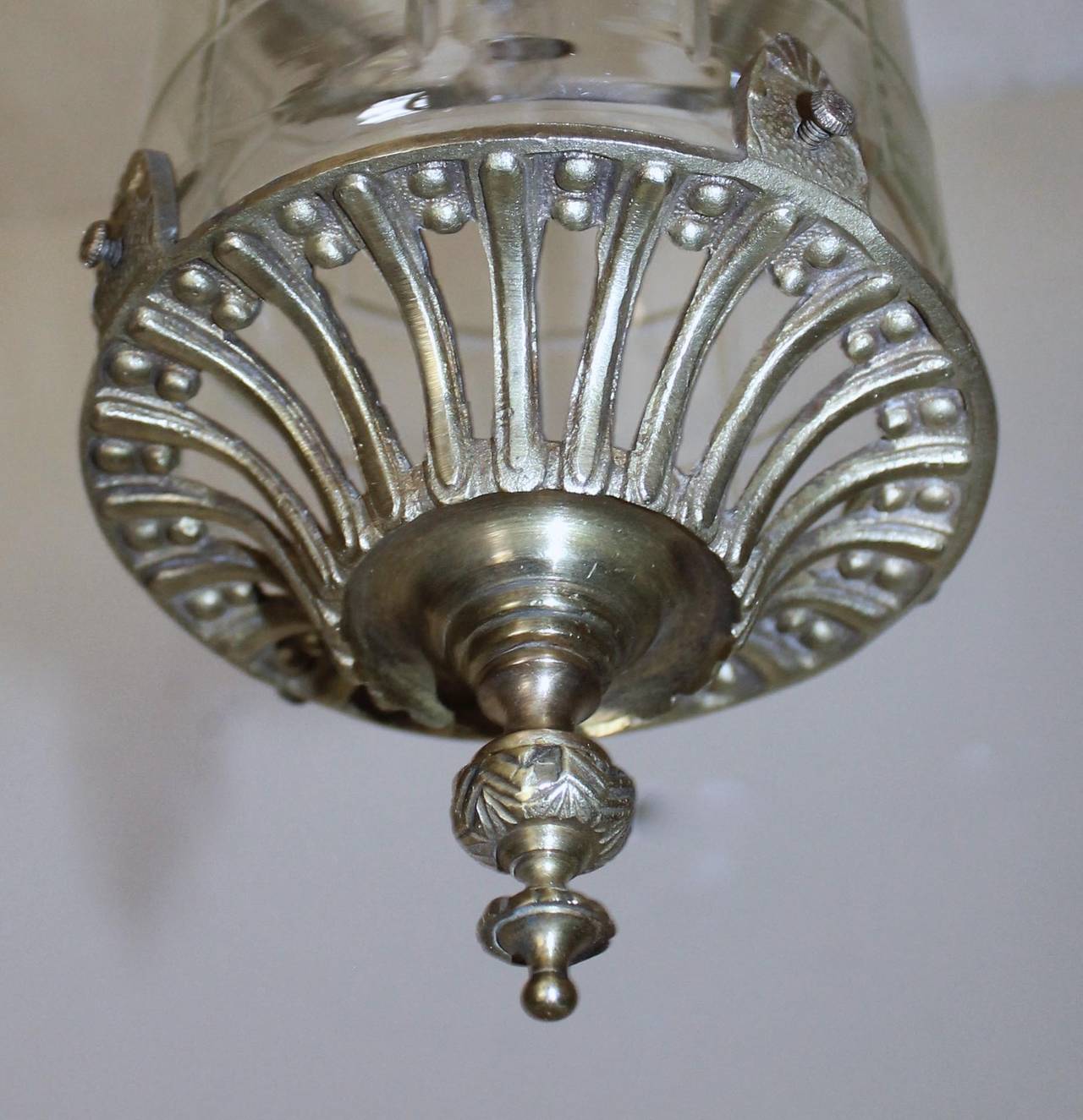 Diminutive French Hall Lantern Pendant 2