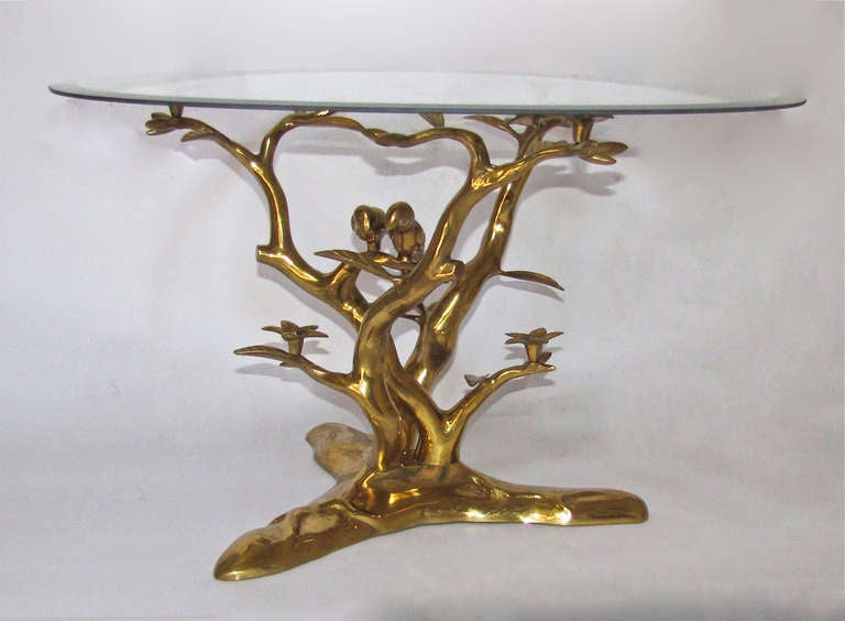 Willy Daro Organic Bronze Cocktail Coffee Table 1