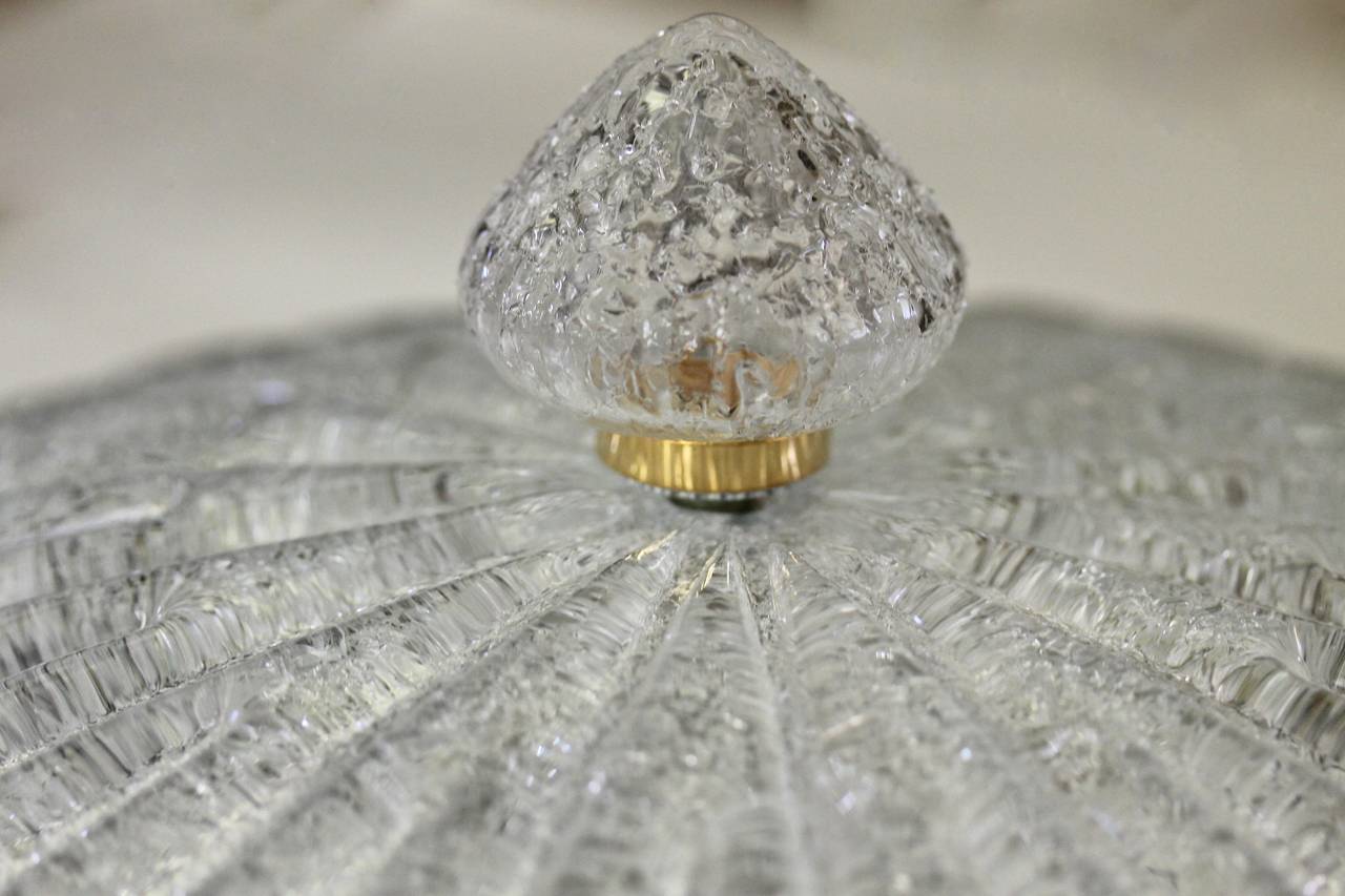 flush glass ceiling lights