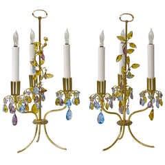 Rare Pair of Lobmeyr Haerdtl Table Lamps 11