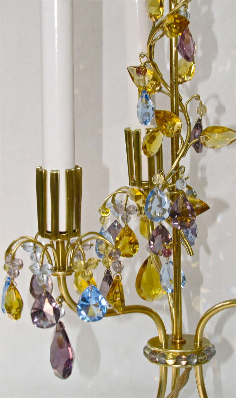 Rare Pair of Lobmeyr Haerdtl Table Lamps For Sale 1