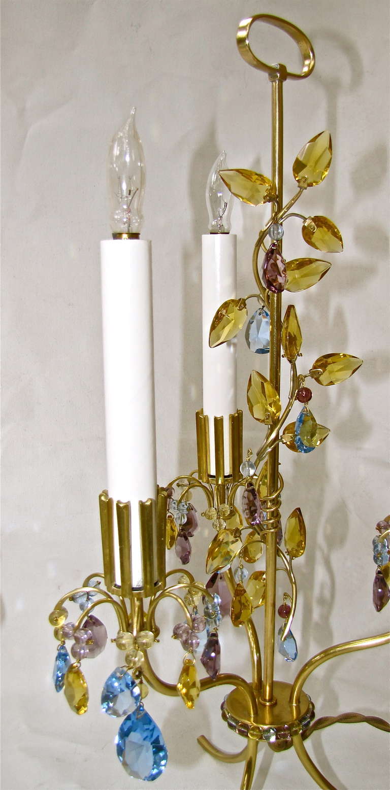 Rare Pair of Lobmeyr Haerdtl Table Lamps For Sale 2