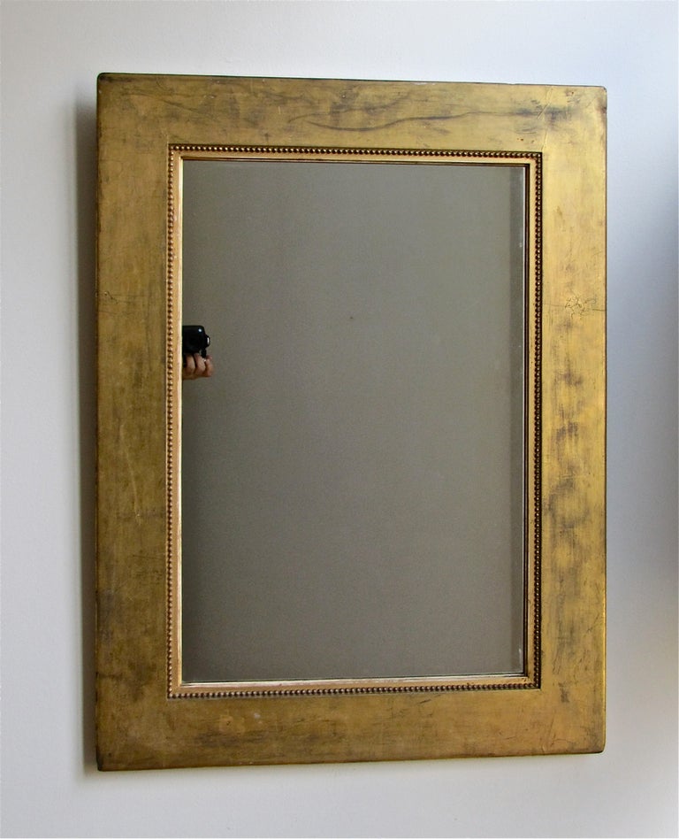 Charles X Style Water Giltwood Wall Mirror For Sale 3