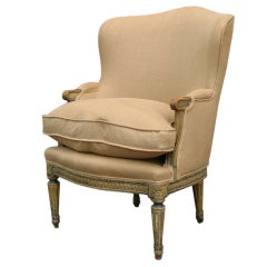 French 19th. Century Bergere