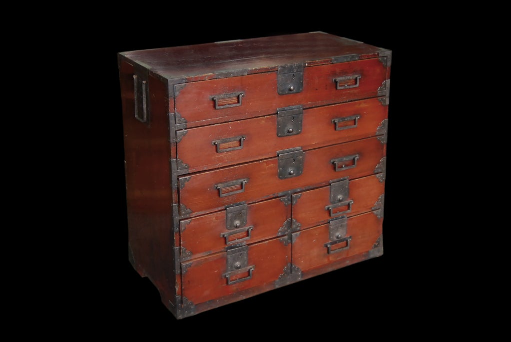 Japanese Merchants Chest From Matsumoto