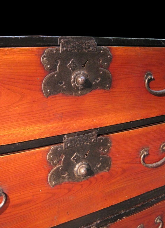 Japanese Clothing Chest from Sakata.