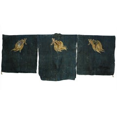 Japanese Theater Costume with Tortoises.