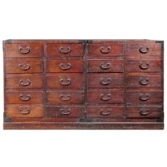 Antique Merchants chest from Japan.