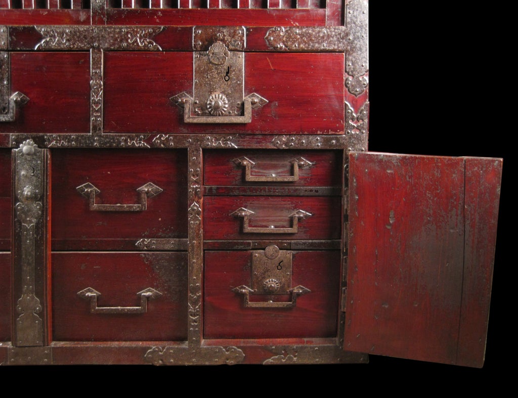 19th Century Merchants chest from Mikuni Japan.
