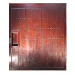 Japanese Storehouse door.