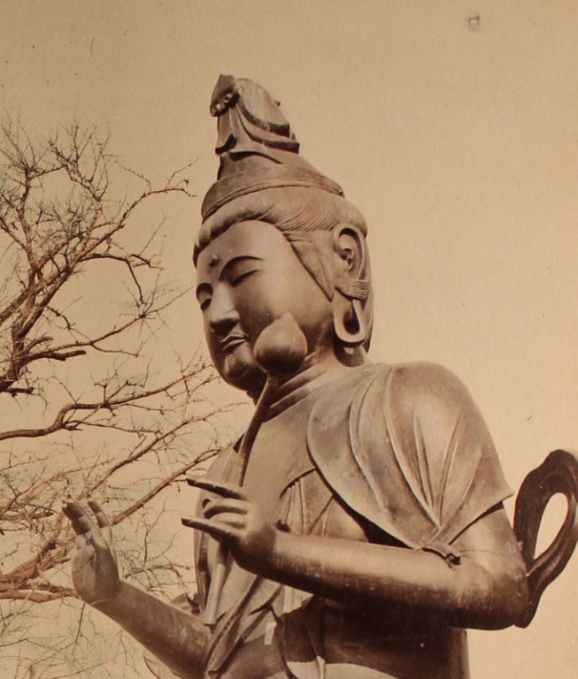 Two Blonze Idols in Asakusa, Tokyo