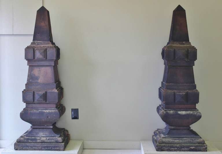 Monumental Antique Obelisks