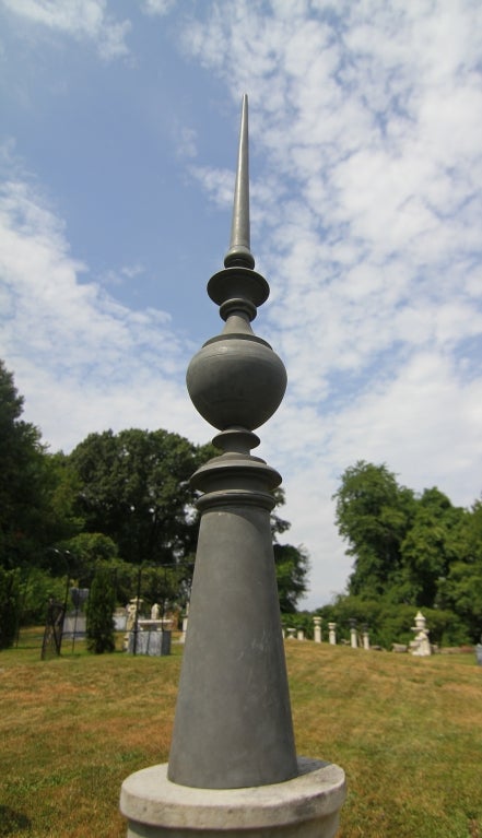 Vintage Zinc Spire