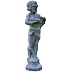 Statue of Spring in English Lead