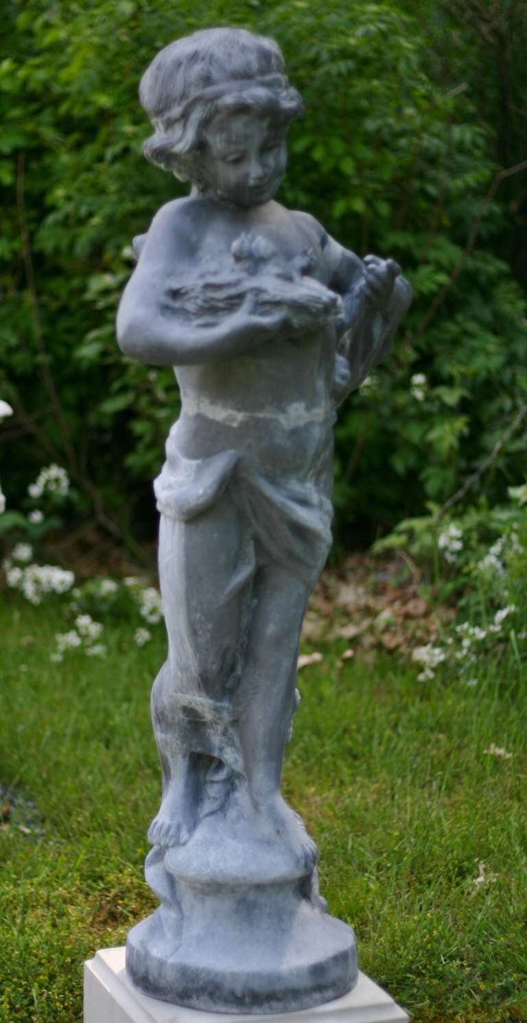Statue of Spring in English Lead