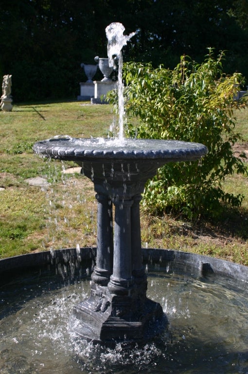 Classic English Lead Fountain