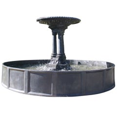 Classic English Lead Fountain