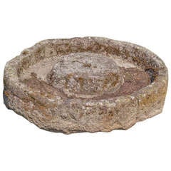 Antique Round Feeding Trough