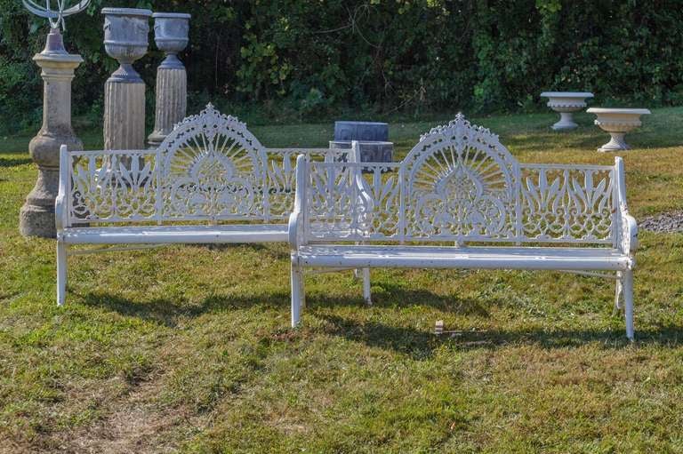 19th Century Coalbrookdale Style Benches