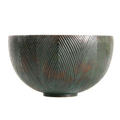 Schale aus Bronze von Axel Salto