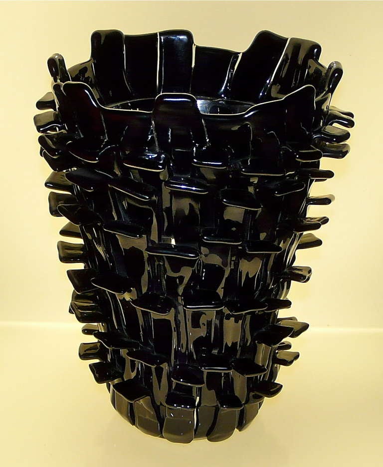 Venini Bianconi Black Ritagli