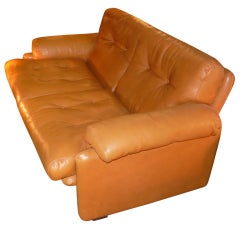Leather Canape "Coronado" by Scarpa for B&B