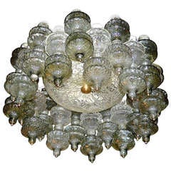 Seguso Vetri D
arte Murano Glass Chandelier