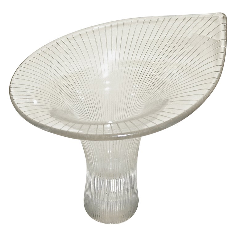 Scandinavian glass. Kantarelli vase by Tapio Wirkkala for Littala For Sale