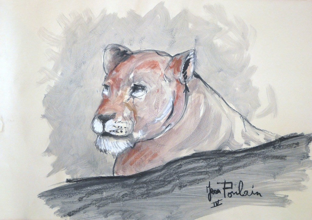 Jean Poulain Drawings