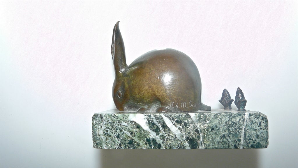 Sandoz  Bronze Rabbit For Sale 2