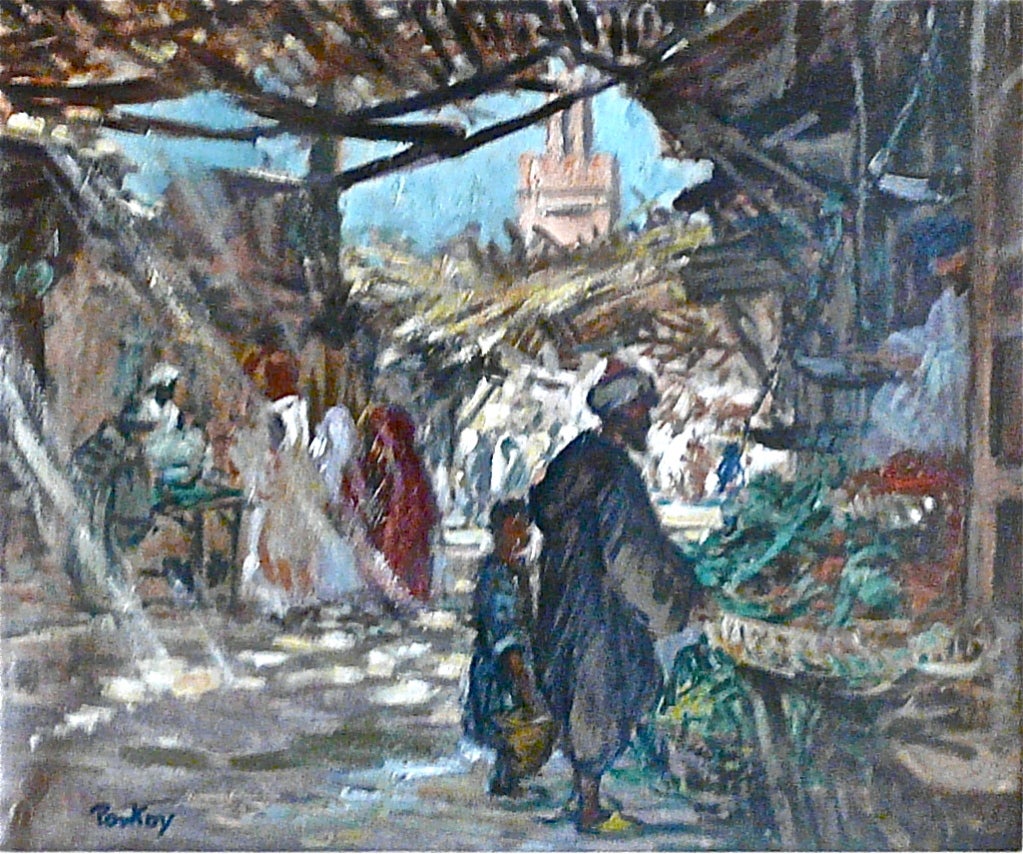 Henri Pontoy Orientalist Painting