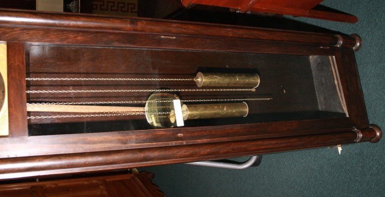 20th Century German Grandfather Clock Deco Style For Sale