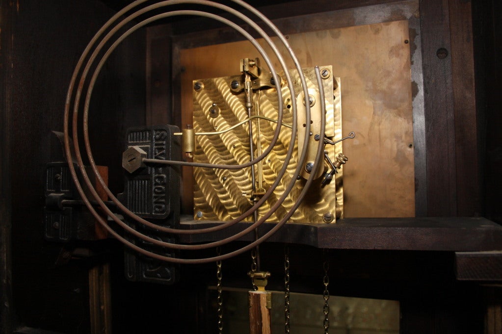 German Grandfather Clock Deco Style For Sale 1