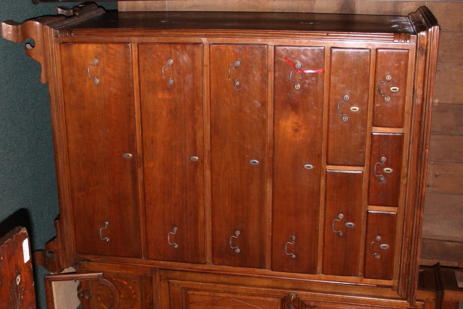 Walnut Tallboy Dresser Circa 1800 For Sale