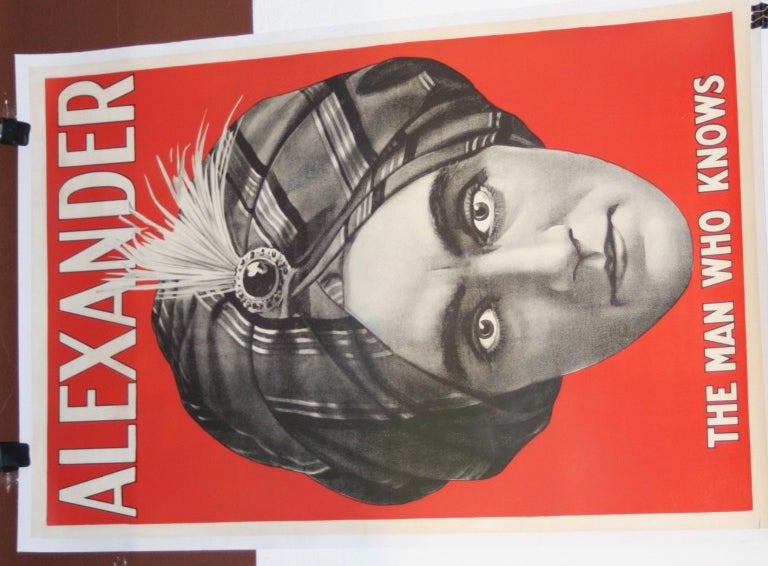 Original 1910 Lithograph of Alexander
