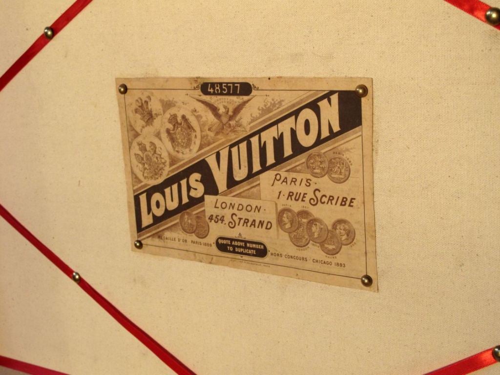 Louis Vuitton Half Steamer Trunk in Damier For Sale 3