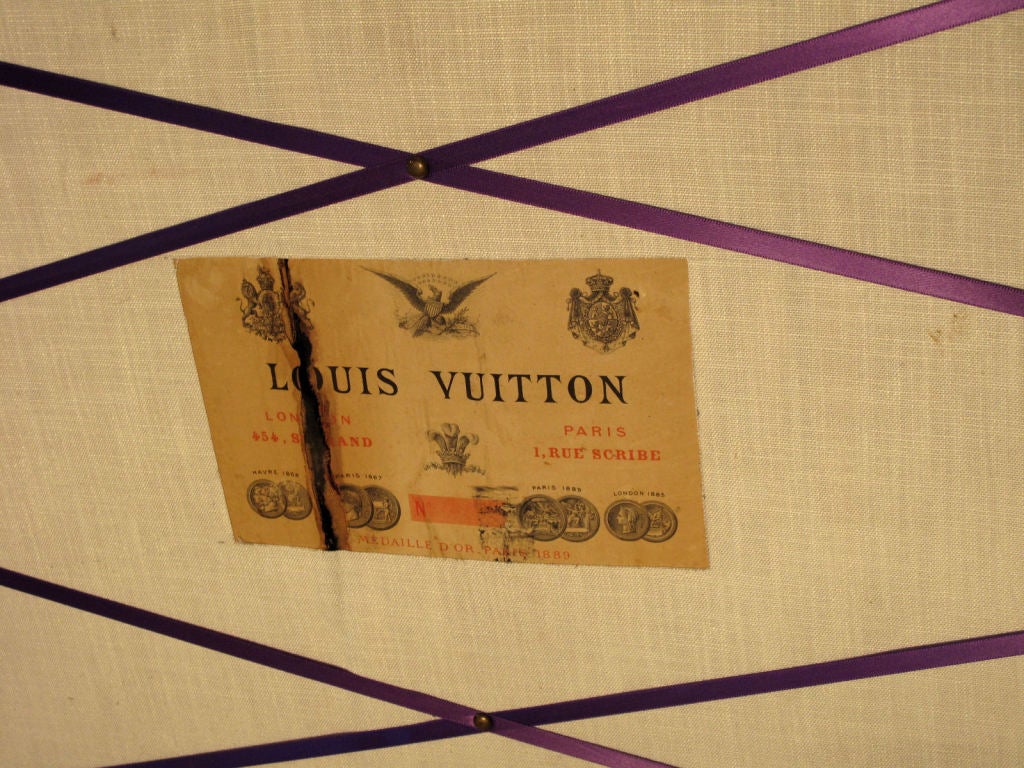 Louis Vuitton Trianon Steamer Trunk In Excellent Condition For Sale In Philadelphia, PA