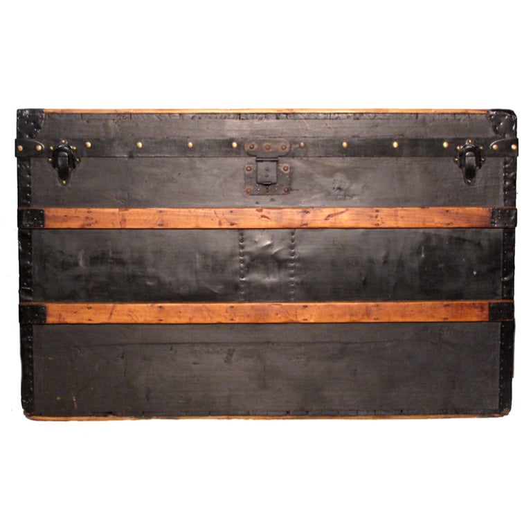 Louis Vuitton Trianon Steamer Trunk For Sale